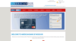 Desktop Screenshot of americanbankofmissouri.com